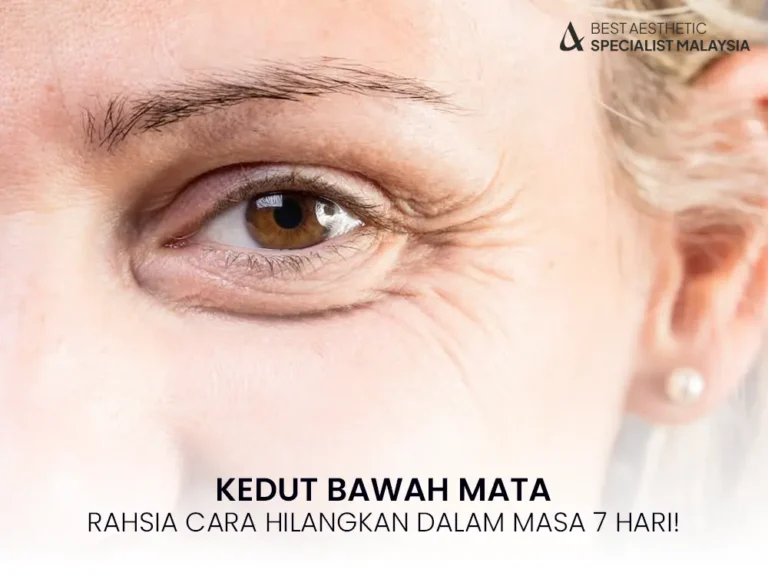 cara hilangkan kedut bawah mata