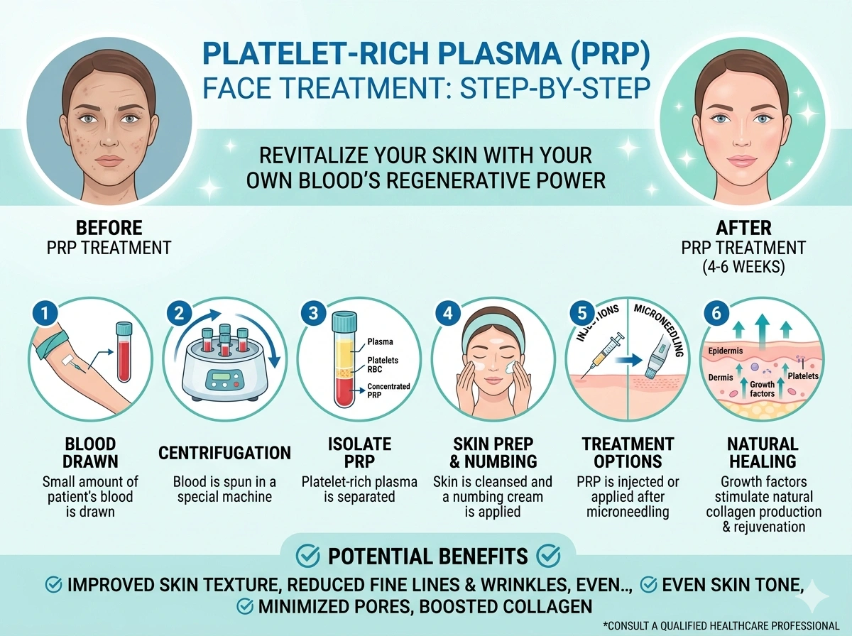PRP Face Treatment: Benefits, Procedure, Cost & Results in Malaysia 1 PRP Face Treatment in Malaysia: Skin Rejuvenation and Natural Glow